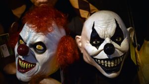 Grusel-Clowns überziehen Deutschland mit ihren Angriffen.  Foto: AFP