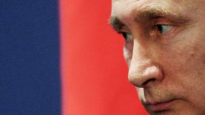 Wladimir Putin schießt scharf. Foto: AP