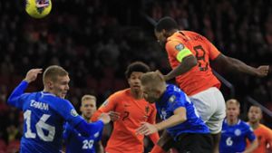 Holländische Nationalspieler setzen Zeichen gegen Rassismus
