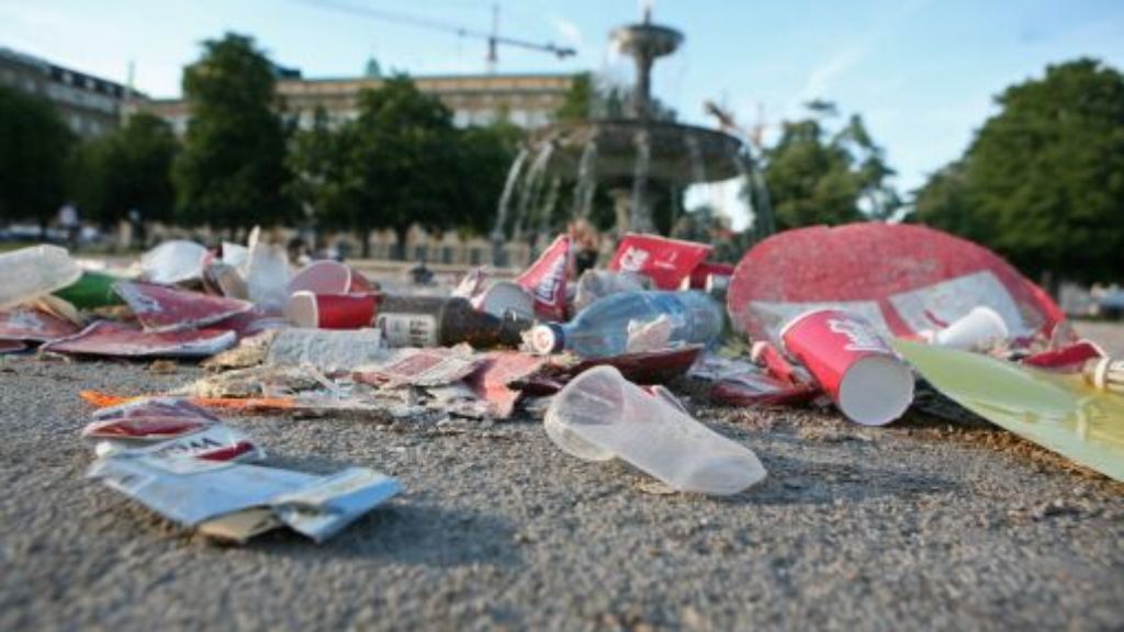 Zu viel Müll: In Stuttgart türmt sich der Dreck
