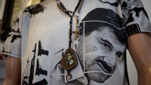 Der mexikanische Drogenboss „El Chapo“ ist weiter auf der Flucht Foto: AP