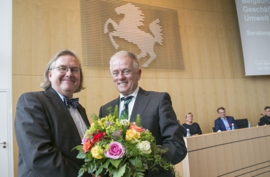 Peter Pätzold (li.) ist neuer Bau- und Umweltbürgermeister Foto: Lichtgut/Leif Piechowski