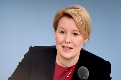 Familienministerin Franziska Giffey (SPD) will das Unterhaltsrecht ändern. Foto: ZB