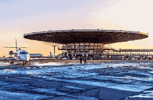 Der Flughafen Moskau-Scheremetjewo ist berühmt für die Architektur seines Terminals. Foto: Felix Gottwald