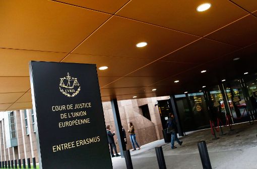 Der Europäische Gerichtshof. Foto: EPA