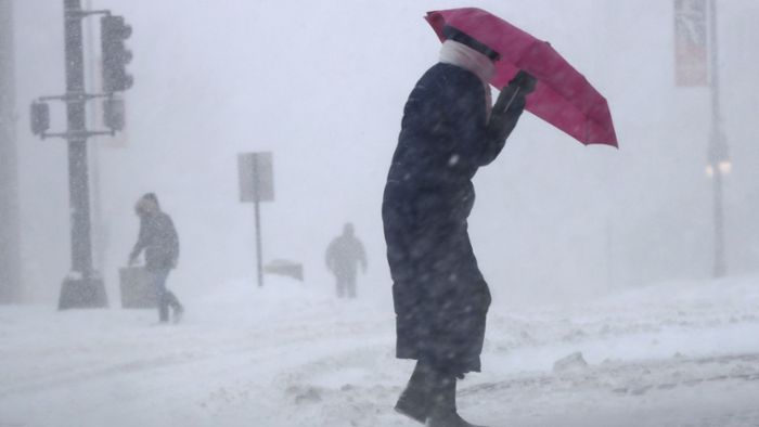 Fünf Menschen sterben im Blizzard