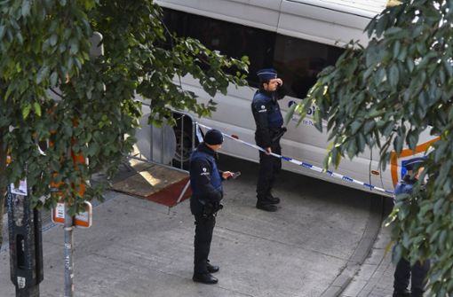 In Brüssel ist ein Polizist nach einer Messerattacke ums Leben gekommen. Foto: dpa/Geert Vanden Wijngaert