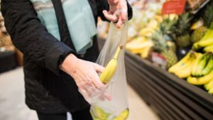 Keine Plastikbeutel in der Obst- und Gemüseabteilung mehr