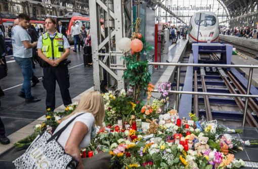 Der tödliche Stoß am Frankfurter Hauptbahnhof hatte bundesweit für Trauer und Bestürzung gesorgt. (Archivbild) Foto: afp
