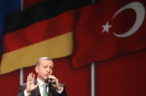 Der türkische Präsident Recep Tayyip Erdogan Foto: dpa