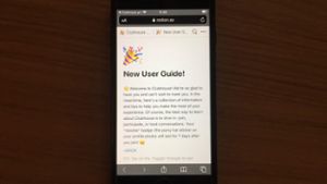 User-Guide für neue Clubhouse-Nutzer.