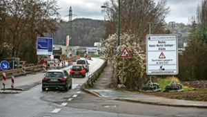 Schleyer-Brücke ab Montag gesperrt