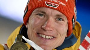 Benedikt Doll wird nach dieser Saison seine Biathlon-Karriere beenden. Foto: Hendrik Schmidt/dpa