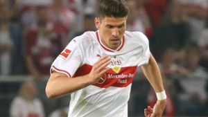 Mario Gomez – der Stürmer hat beim VfB Stuttgart einen Vertrag bis 2020. Foto: Baumann