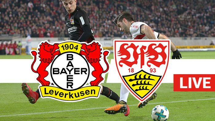 Der VfB Stuttgart zu Gast bei Bayer 04 Leverkusen