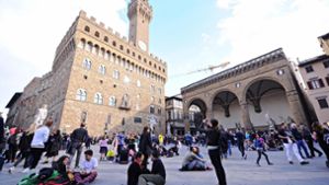 Florenz will Treppen und Plätze mit Wasser bespritzen