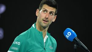 Djokovic erklärt sich nicht – und wird dennoch missverstanden. Foto: imago//t