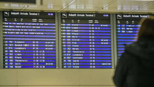 Am Münchner Flughafen herrscht der Ausnahmezustand. Foto: dpa/Jason Tschepljakow