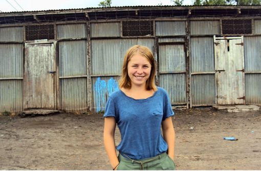 Hannah Melcher absolviert ein freiwilliges Jahr in Kenia. Foto: Hannah Melcher