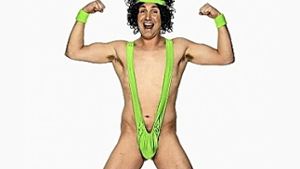 Das bekannte Borat-Kostüm ist ebenfalls zum Schnäppchenpreis erhältlich Foto: StN