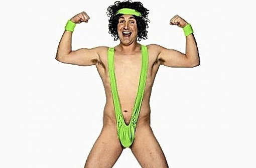 Das bekannte Borat-Kostüm ist ebenfalls zum Schnäppchenpreis erhältlich Foto: StN