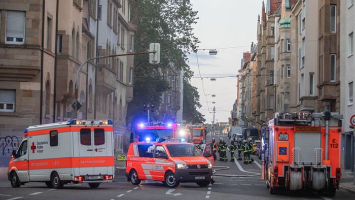 Feuerwehr muss in die Olgastraße ausrücken