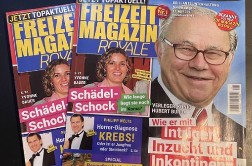 Jan Böhmermann ahmt mit seinem Printmagazin täuschend echt die Klatschpresse nach. Foto: ZDF Magazin Royale
