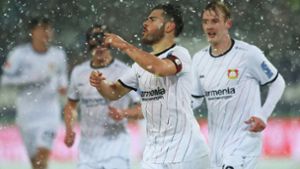 Hannover 96 verliert im Schneetreiben gegen Bayer