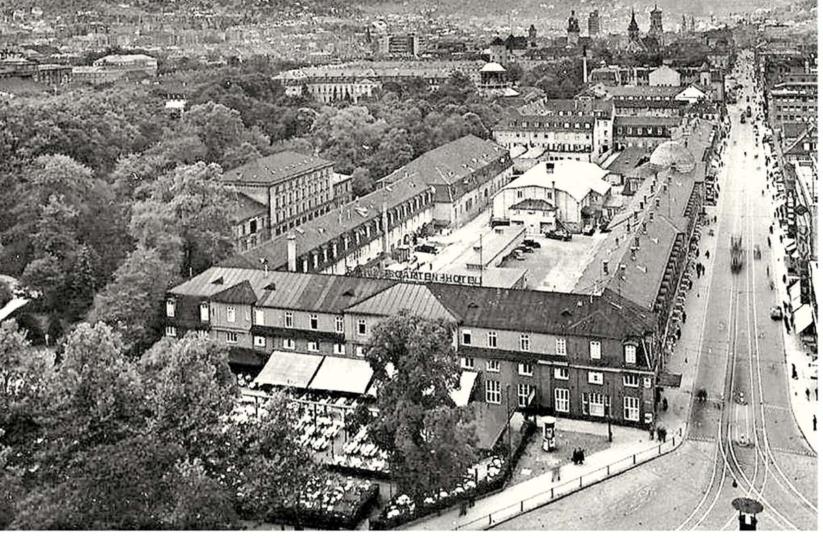 Die Untere Königstraße mit dem Marstall-Areal in den 1930ern. Foto: Sammlung Wibke Wieczorek