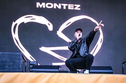 Rapper Montez ist erstmals dabei. Foto: IMAGO/Eibner/Lakomski