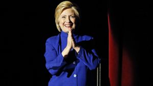 Hillary Clinton hat ausreichend Stimmen für eine Nominierung. Foto: AP