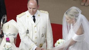 Fürst Albert und Charlene sind verheiratet