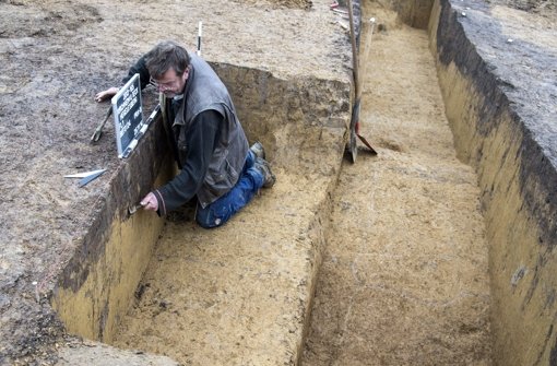 Archäologen haben in Kirchheim unter Teck ein 7000 Jahre altes Dorf ausgegraben.  Foto: dpa