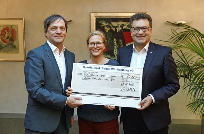 Aktion Weihnachten 22/23: Sparda-Bank spendet 15 000 Euro