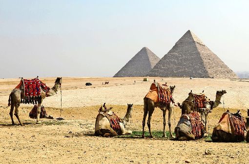 Die Pyramiden von Gizeh Foto: Katharina Eglau