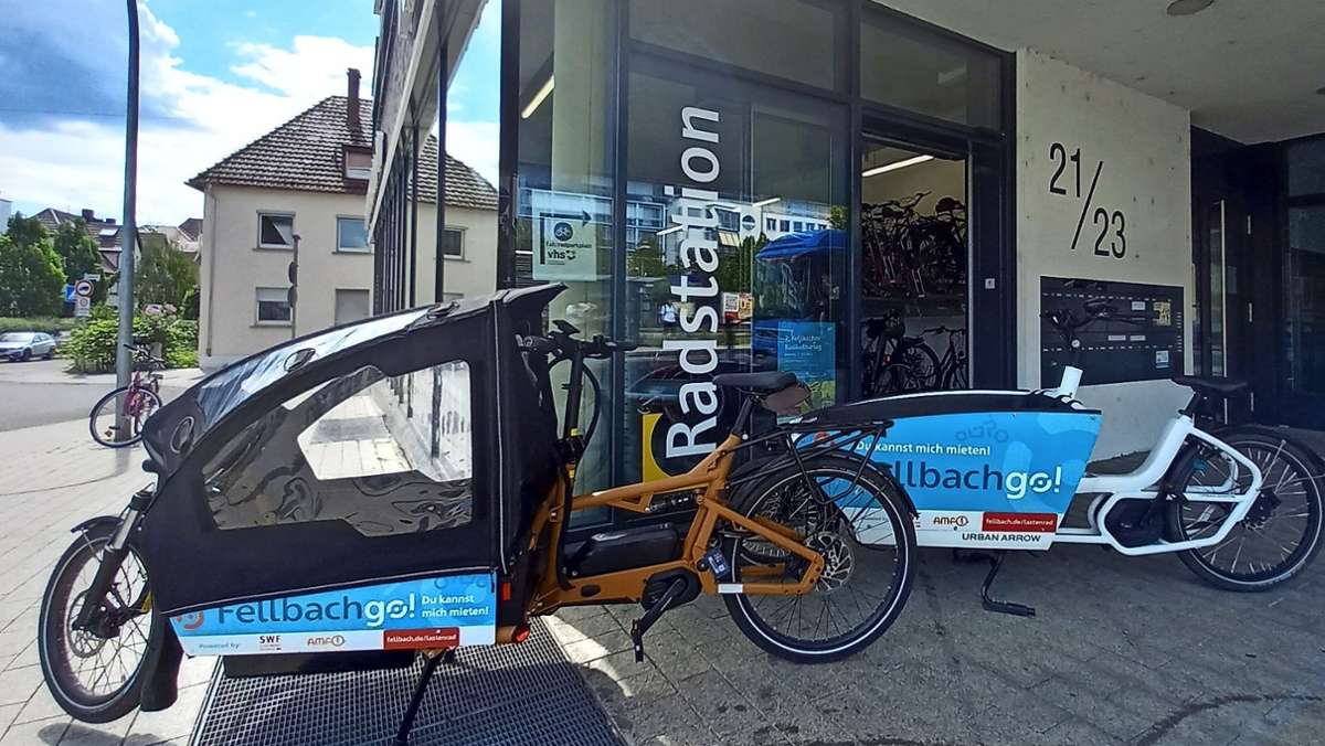 Mobilität in Fellbach: Zweites Lastenrad zum Ausleihen