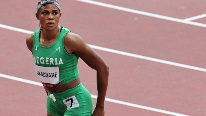 Nigerias Sprintstar Blessing Okagbare suspendiert