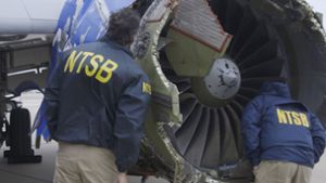 Nach dem tödlichen Zwischenfall an Bord einer Southwest-Airlines-Maschine sollen jetzt Hunderte Flugzeuge am Boden bleiben. Foto: National Transportation Safety Board