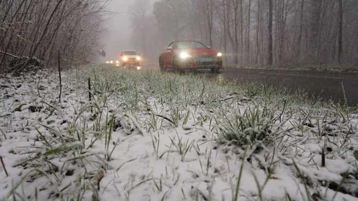 In Stuttgart liegt wieder Schnee – Polarluft sorgt für Kälteeinbruch