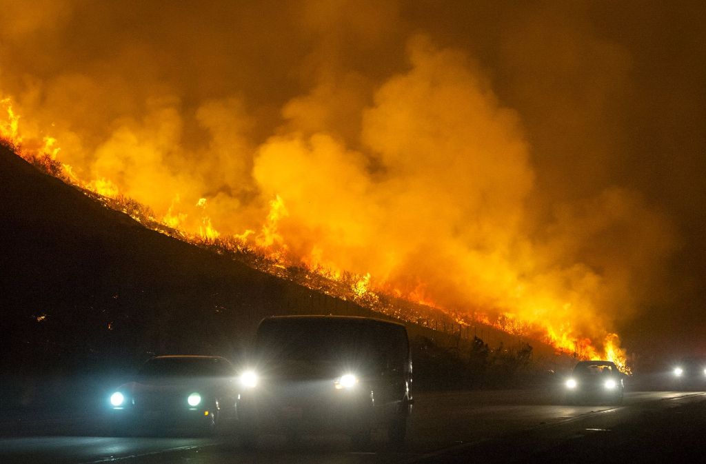 Kalifornien wird dieser Tage von schweren Waldbränden erschüttert.