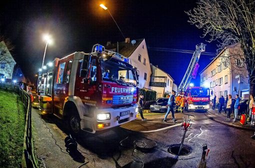 Die Feuerwehr hat schnell reagiert. Foto: KS-Images.de