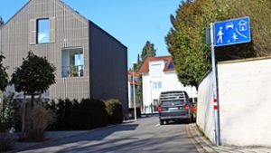 Zehn der 15 Häuser an der Ramsbachstraße sind in der Zwischenzeit gebaut worden. In der Vergangenheit hatten sie sich zum Politikum entwickelt. Foto: Tilman Baur