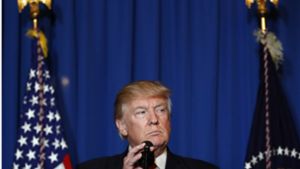 US-Präsident Donald Trump ruft zu einer internationalen Koalition auf, um das „Schlachten“ in Syrien zu beenden. Foto: AP