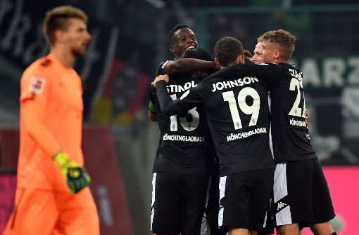 Borussia Mönchengladbach geht bei der Partie gegen den VfB Stuttgart als Sieger vom Platz. Foto: dpa