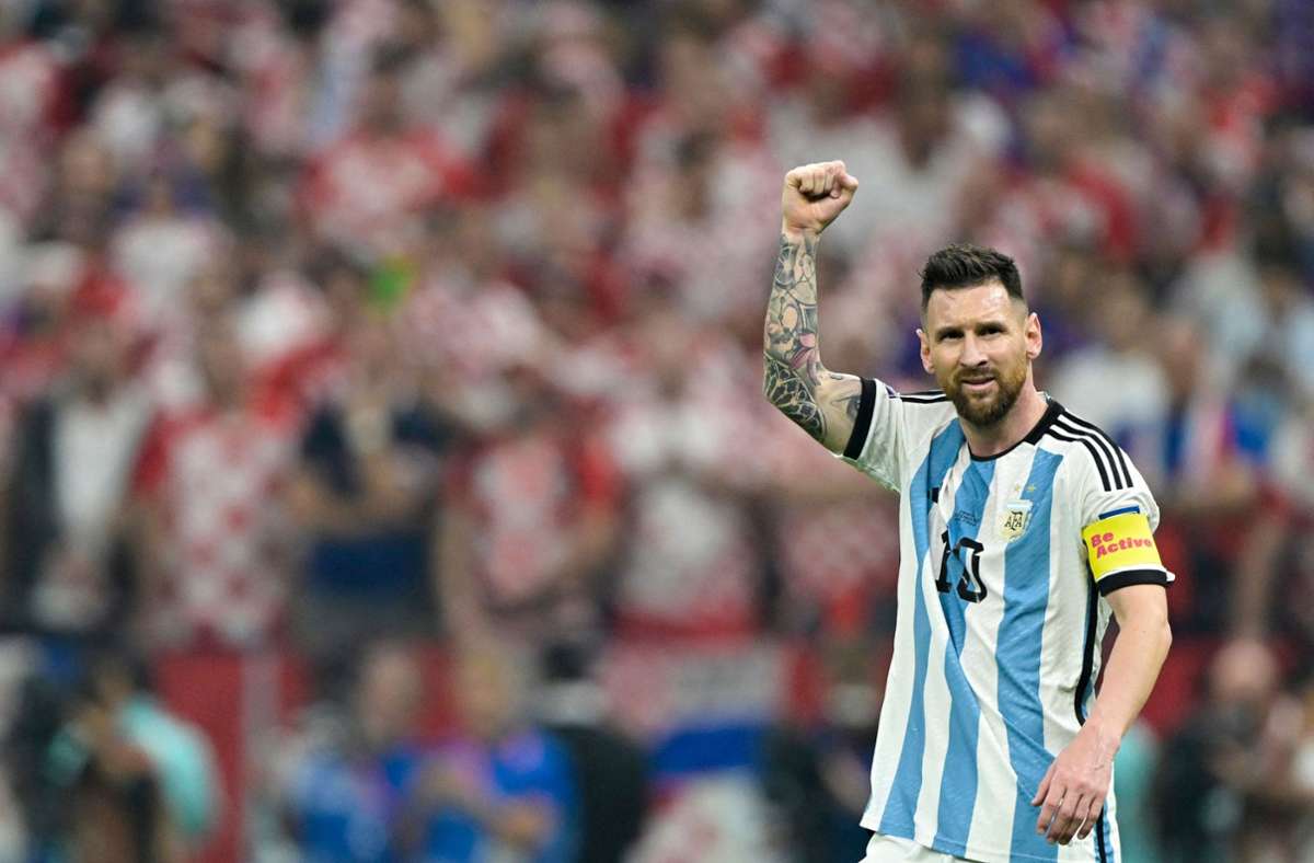 30 gegen Kroatien Lionel Messi führt Argentinien ins WM-Finale