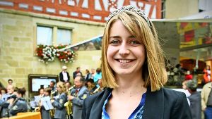 Stefanie Schwarz ist Württembergische Weinkönigin. Sie wurde Zweite bei der Wahl zur Deutschen Weinkönigin Foto: Avanti