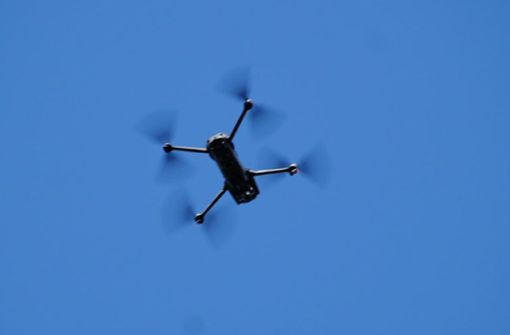 Drohne im Einsatz Foto: SDMG