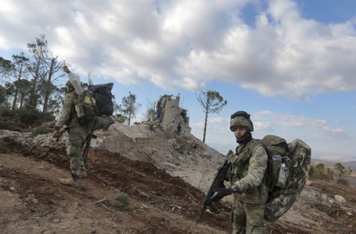 Die türkische Armee ist in Nordsyrien aktiv. Foto: AP