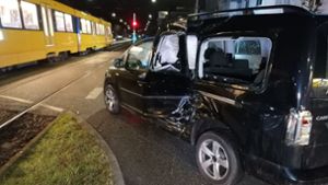 Stadtbahnunfall fordert vier Verletzte