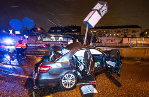 Der Unfall ereignete sich in Mannheim. Foto: 7aktuell.de/Alexander Hald/7aktuell.de | Alexander Hald
